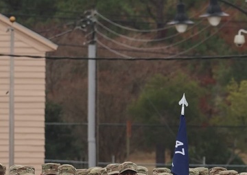 Turning Green Ceremony at The National Infantry Museum (Vertical)