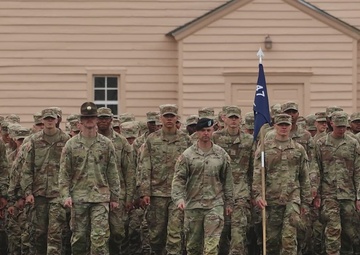 Turning Green Ceremony at The National Infantry Museum