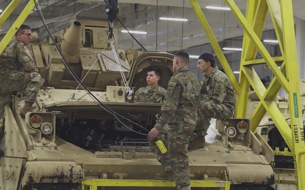 Bradley engine repair (vertical)