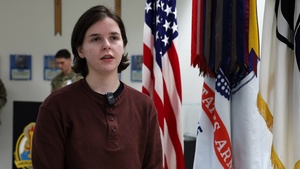 Pvt. Hannah Parmar - Swearing in Ceremony