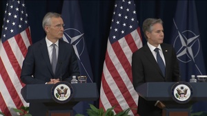 Joint press conference by the NATO Secretary General and the US Secretary of State (Q&A 2/4)