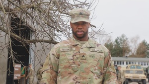 Sustainment Soldiers give Shoutouts to families