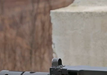 B-roll: Crew served weapons course 50 caliber