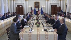 Secretary of State Antony J. Blinken, Secretary of Commerce Gina Raimondo, and U.S. Trade Representative Katherine Tai host the European Union for the fifth Trade and Technology Council Ministerial Meeting