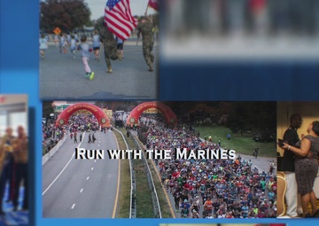 Thousands of runners participate in the 48th Marine Corps Marathon