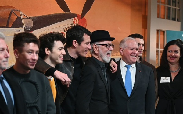 Air Force honors 100th Bomb Group's legacy with 'Masters of the Air' special screening