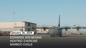 Bamboo Eagle 24-1 lands at Edwards AFB