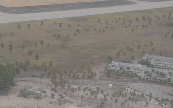 Roi-Namur Flood Recovery Footage