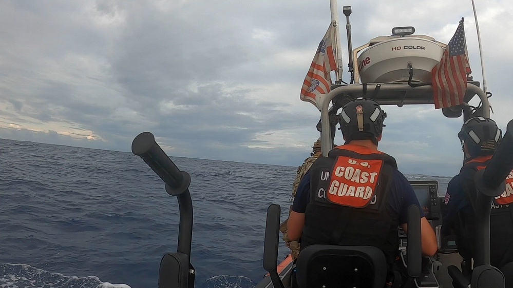 DVIDS - Video - U.S. Coast Guard members board semi-submersible during ...