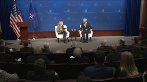 Speech by NATO Secretary General at the Heritage Foundation (Q&A 1/3)