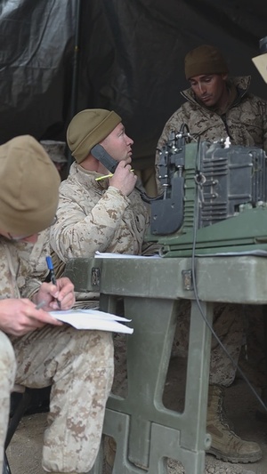 Marines with 1/4 conduct a FSCX while participating in SLTE 2-24