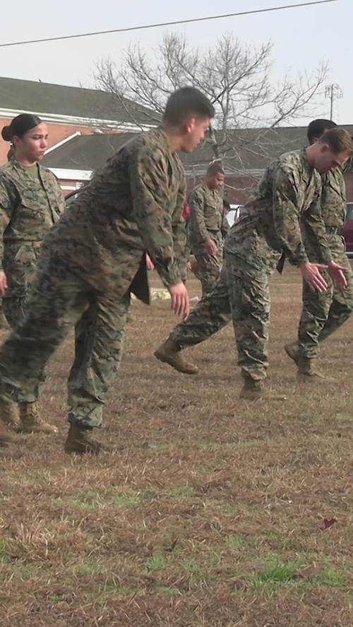 2nd MLG Force Fitness Instructor Course: Obstacle Course Exam Video