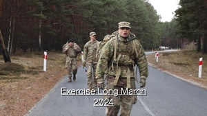 Dogface Soldiers first American military to recreate 60-mile “Long March”