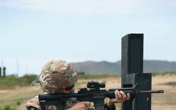 101st Troop Command commander hits the mark during marksmanship training