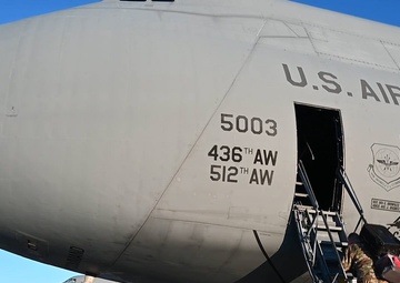 Dover's 709th Airlift Squadron conducts aerial port training at Joint Base Langley-Eustis