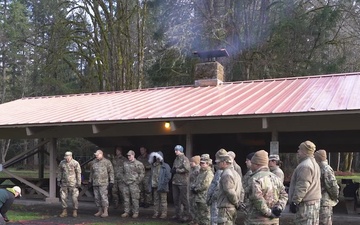 142nd Medical Group conducts survival training near Mt. Hood
