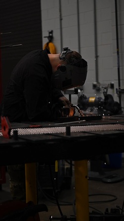 Steel Airmen welding