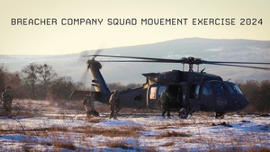 Breacher Company Squad Movement Exercise 2024