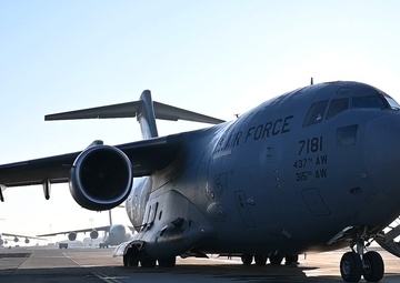 14th Airlift Squadron performs Semi-Prepared Runway Operations during exercise Bamboo Eagle