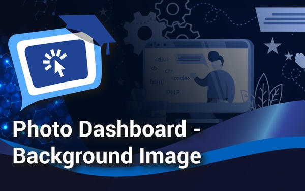 Photo Dashboard - Background Image