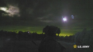 Night 2 of the 101st Airborne Division's Long Range, Large Scale Air Assault