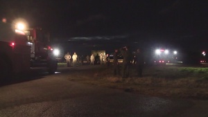 B-Roll of MWSS-172 extinguishes live-fire on MCAS Futenma