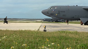 Bomber Task Force departs from Guam