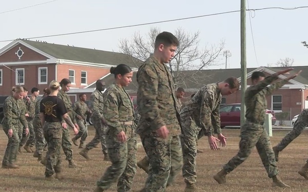 2nd MLG Force Fitness Instructors Course: Obstacle Course Exam