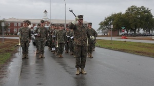 2d Marine Division Band Mardi Gras Rehearsal