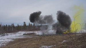 10th Mountain Division Conducts Combined-Arms Live-Fire Exercise