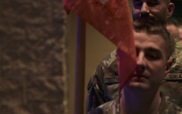 1137th Signal Company Soldiers honored during pre-deployment ceremony (NO GFX)