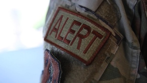 Oklahoma's fighter wing conducts air space exercise - BROLL