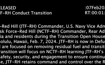 JTF-RH and NCTF-RH Conduct Transition Open House