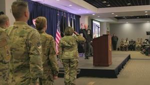 Space Systems Command's first Change of Command Ceremony