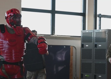 SFS Red Man Baton Training