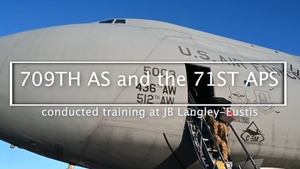 Air Force Reserve units team together for aircraft load training