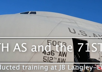 Air Force Reserve units team together for aircraft load training