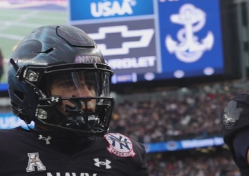 Navy Football Players Reflect on Service, Sports