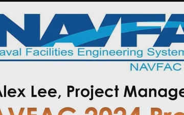 Alex Lee Selected as 2024 NAVFAC Project Manager of the Year