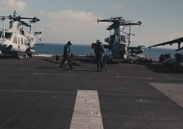 Bataan ARG Conducts Passing Exercise with Turkish Navy