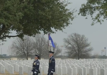 CMSAF #5 Robert D. Gaylor's Funeral Service