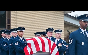 5th Chief Master Sgt. of the Air Force Robert D. Gaylor funeral service