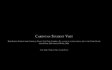 Carentan Students Visit Fort Campbell