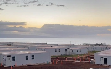 USACE timelapse of King Kamehameha III temporary elementary school construction