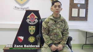 Pfc. Balderas - Human Interest