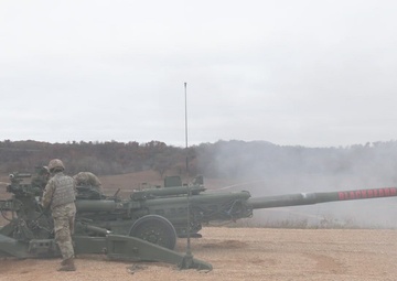 Artillery Direct Fire at Fort McCoy