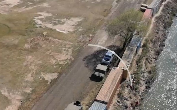 Texas National Guard Maintains Security of Shelby Park in Eagle Pass