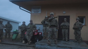 Task Force Provider Soldiers execute a convoy live fire exercise