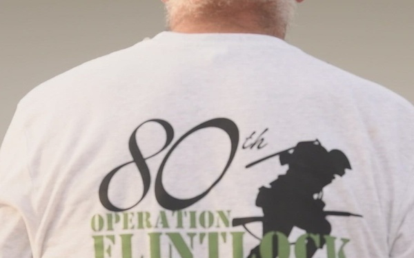 Operation Flintlock 80th Anniversary standup