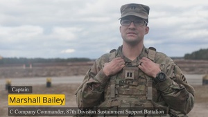 Task Force Provider Soldiers participate in a convoy live fire exercise